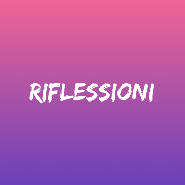 Riflessioni - Tempo di preghiera